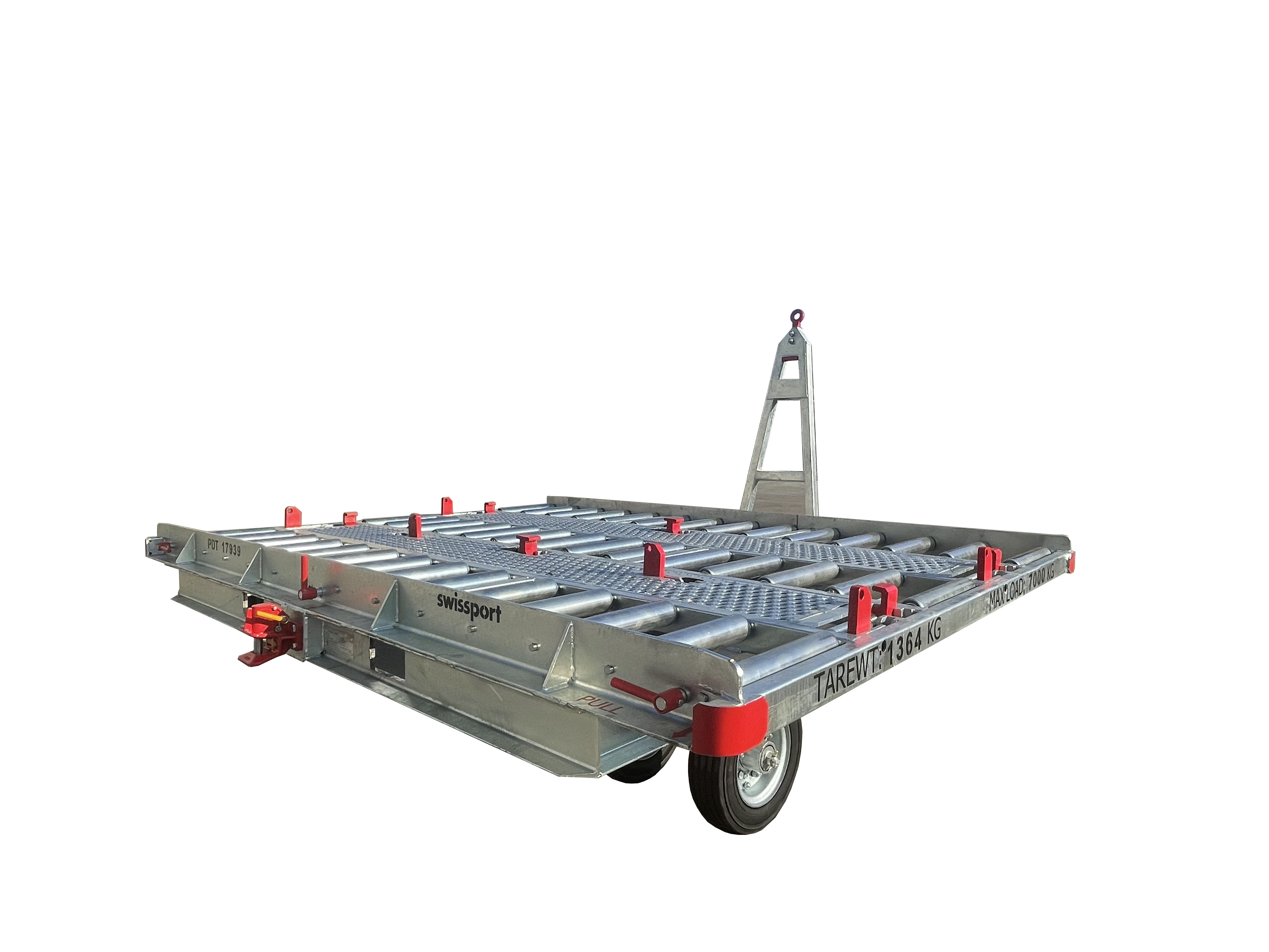 PD2008Z系列10英尺集装板拖车